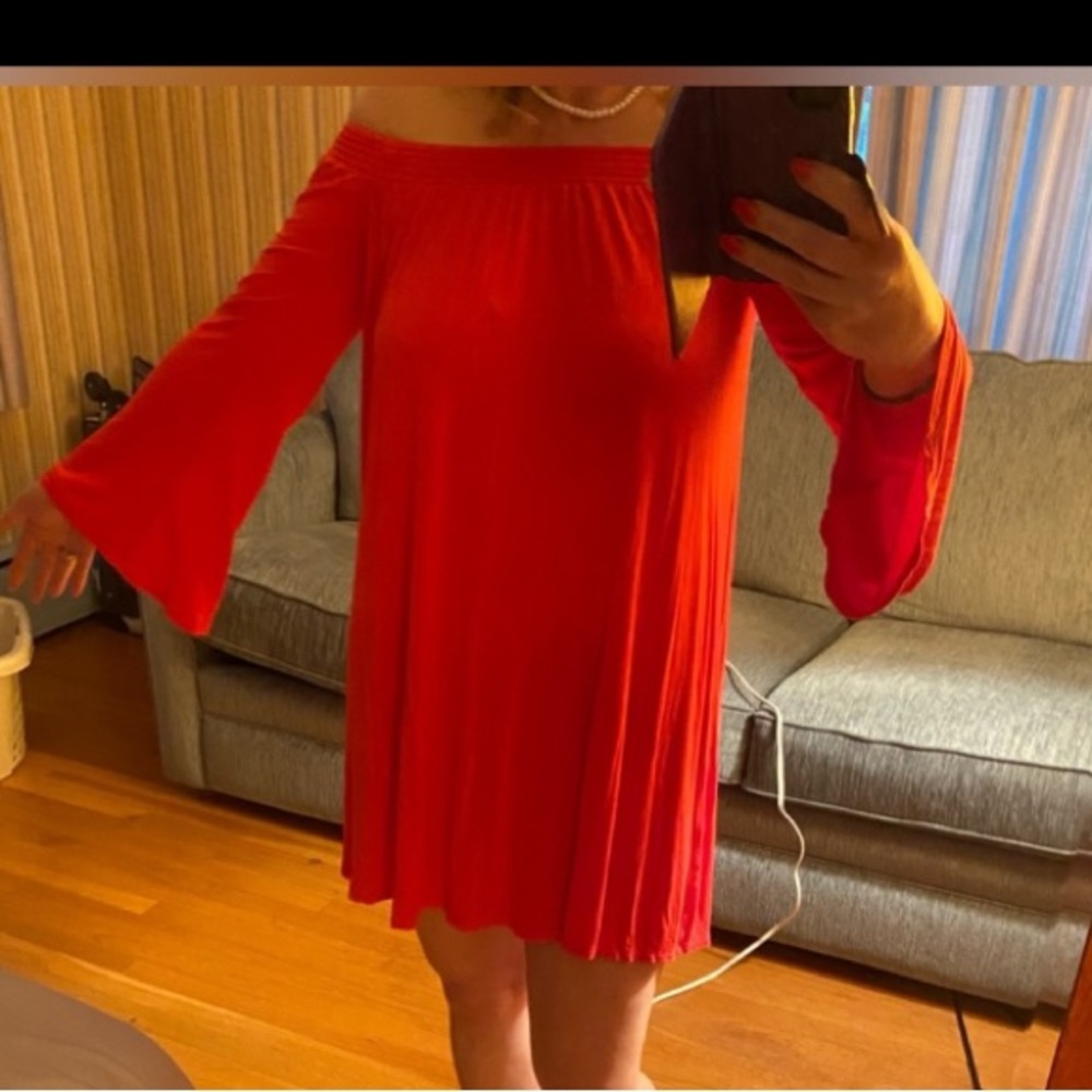 Express off the shoulder dress! Great condition!